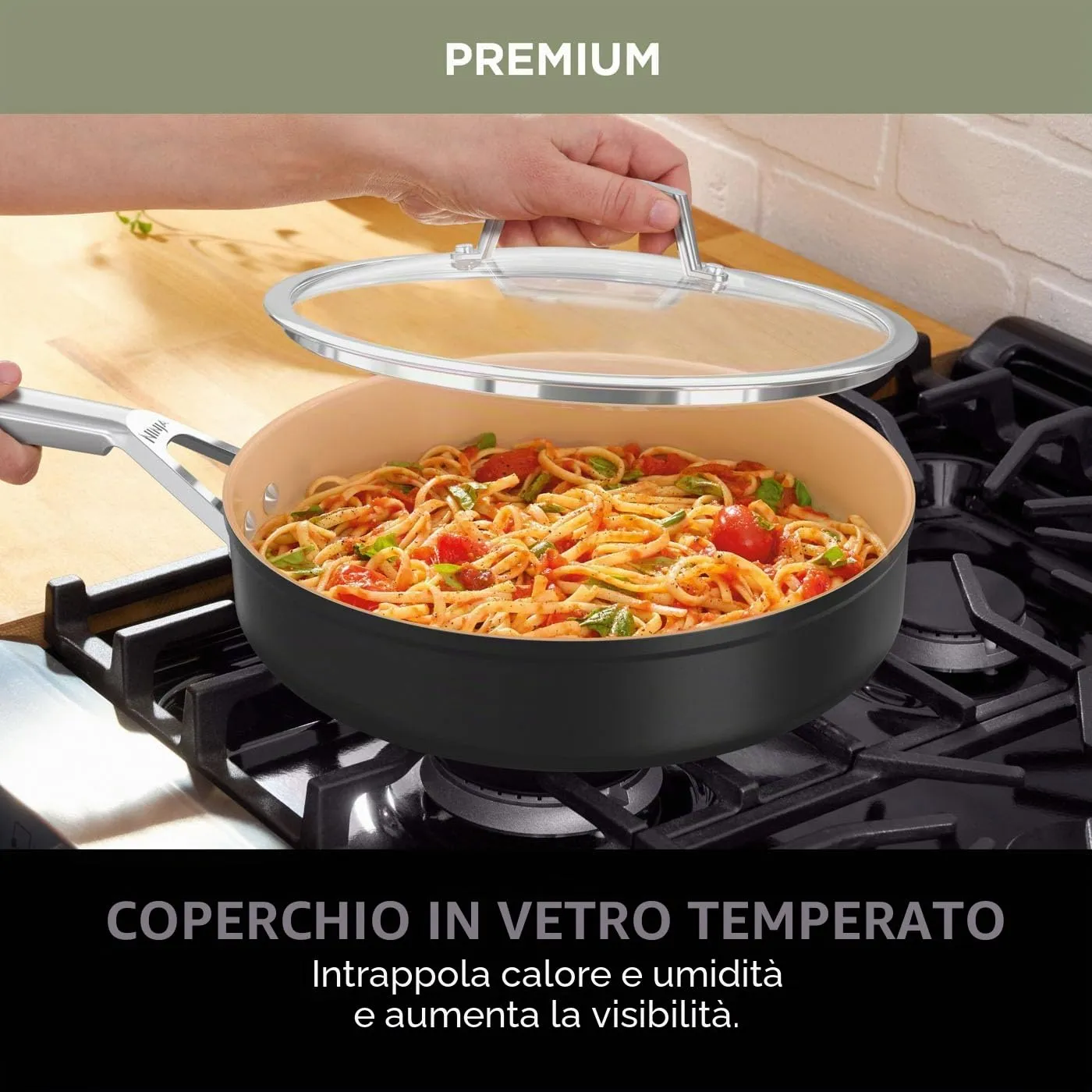 Ninja Extended Life CW93000 pentole ceramica 16-20 cm