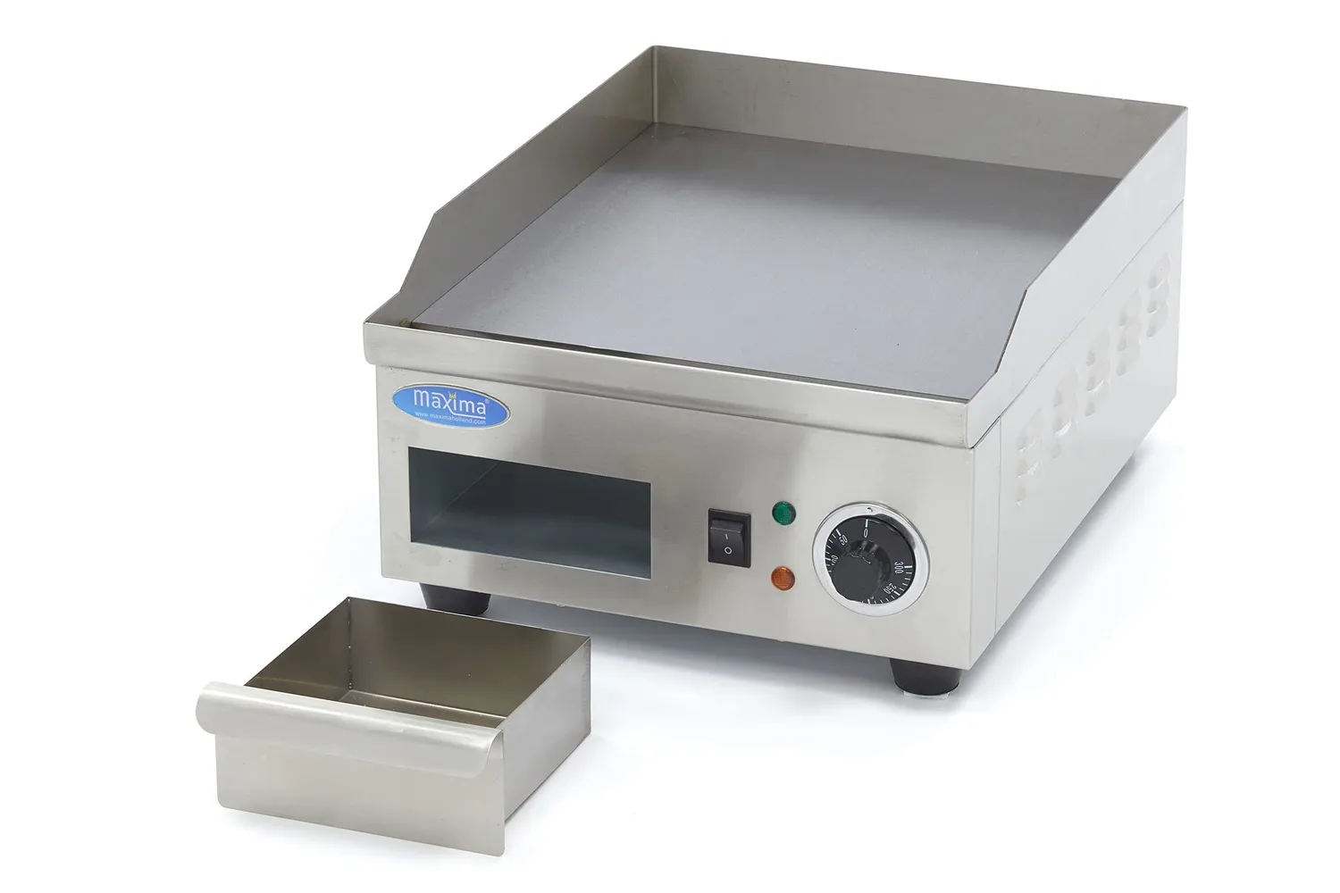 Maxima Gastro piastra elettrica liscia 36 cm 2000W