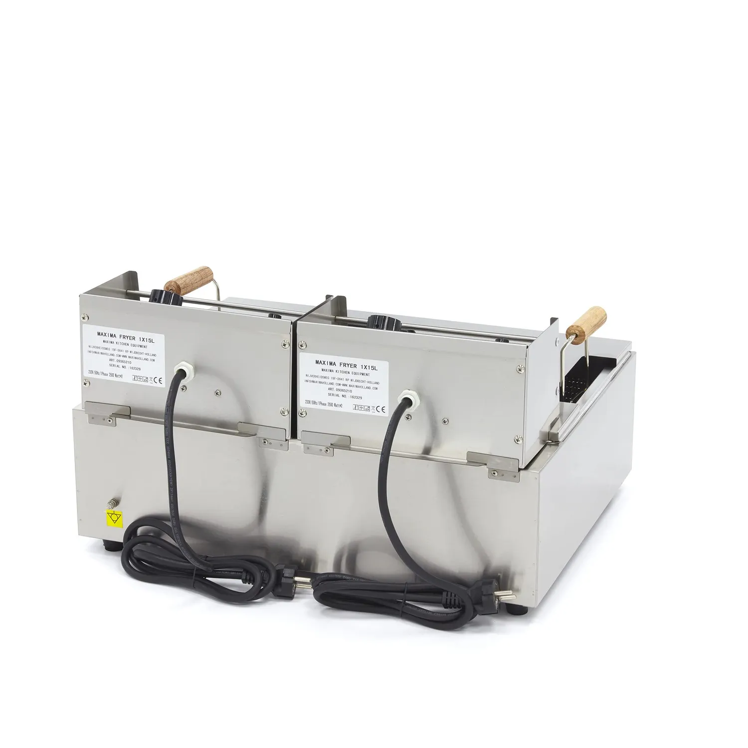 Maxima Friggitrice Elettrica 15 L 1 Cestino 3 kg