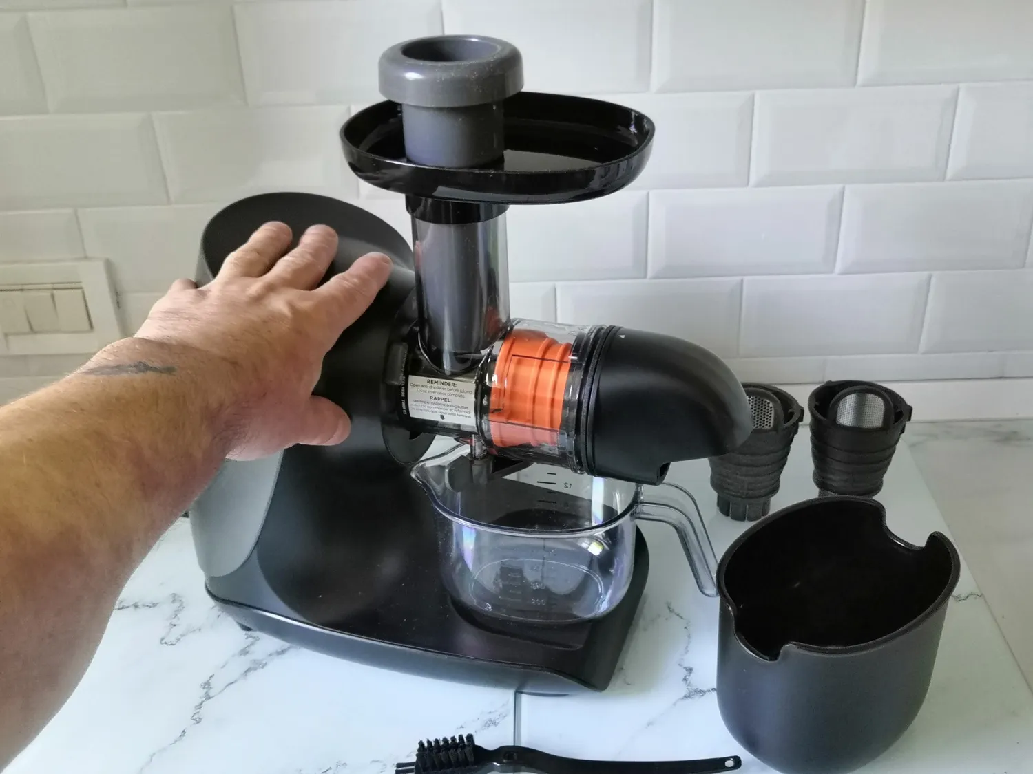 Ninja JC100EU Estrattore Succo Freddo 470 ml Nero