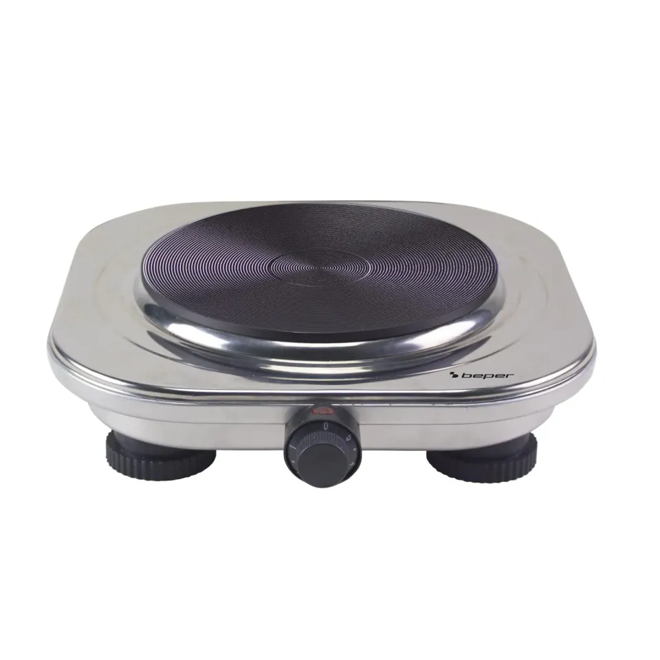 Beper P101PIA100 Fornello Elettrico 1 Piastra Ghisa 1500W