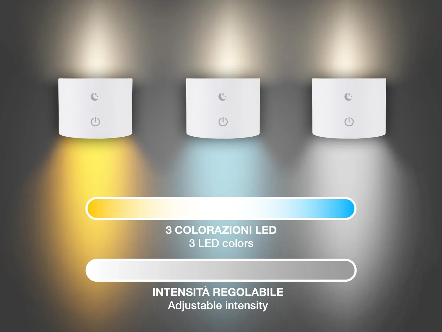 Beper Luminì Lampada ricaricabile 3in1 13x13x39,5 cm