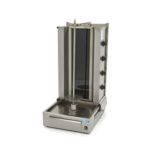 Pizza Maxima Döner Kebab 4 Bruciatori Elettrico Grill 70 kg