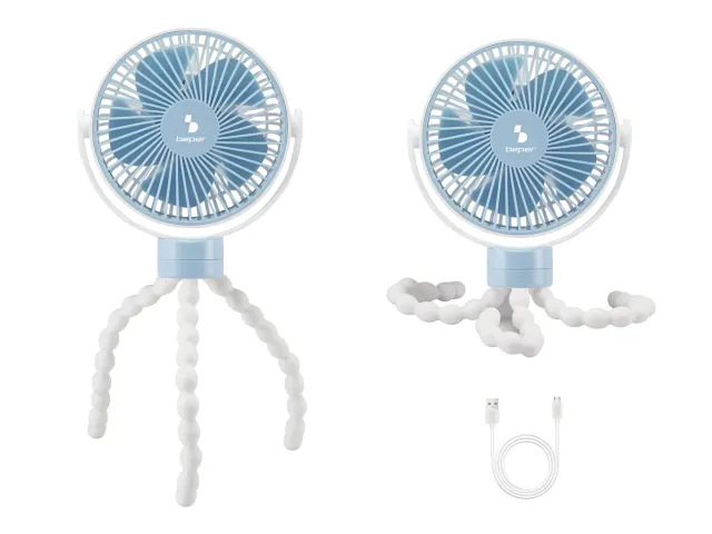 Beper P206VEN430 mini ventilatore USB con gambe LED