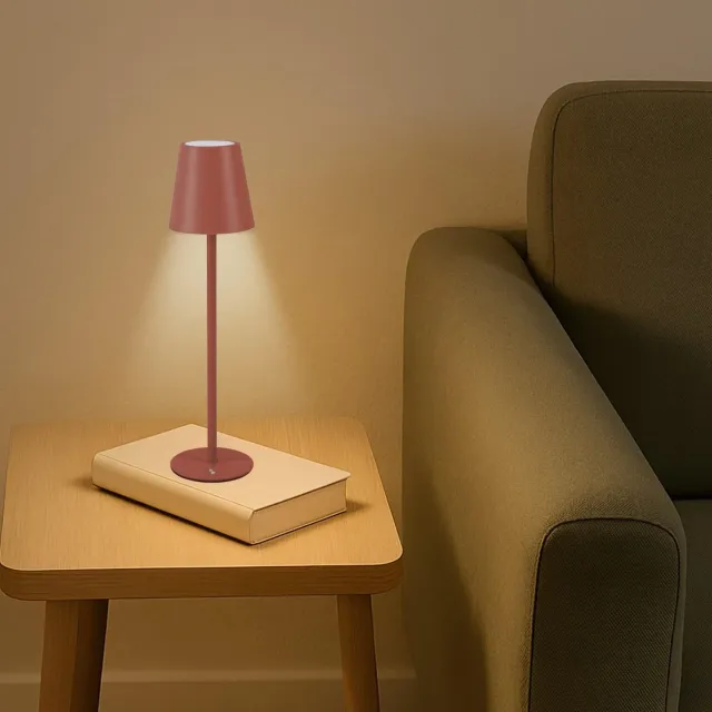 Beper P207ILI204 lampada da tavolo terracotta dimmerabile