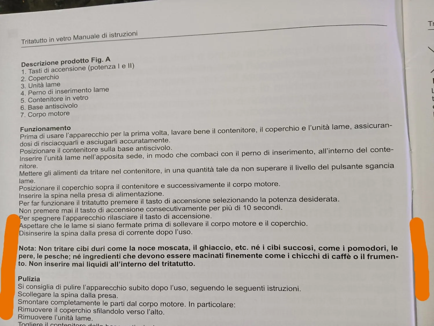 Beper P102ROB001 Tritatutto Vetro 1,5L 2 velocità