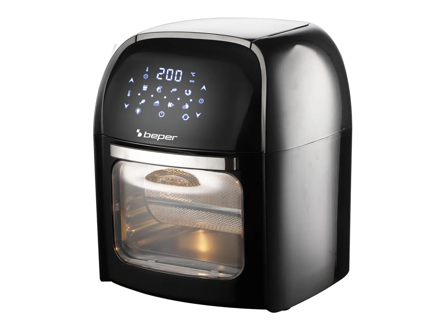 Beper P101FRI012 friggitrice aria forno 12L 1800W nera