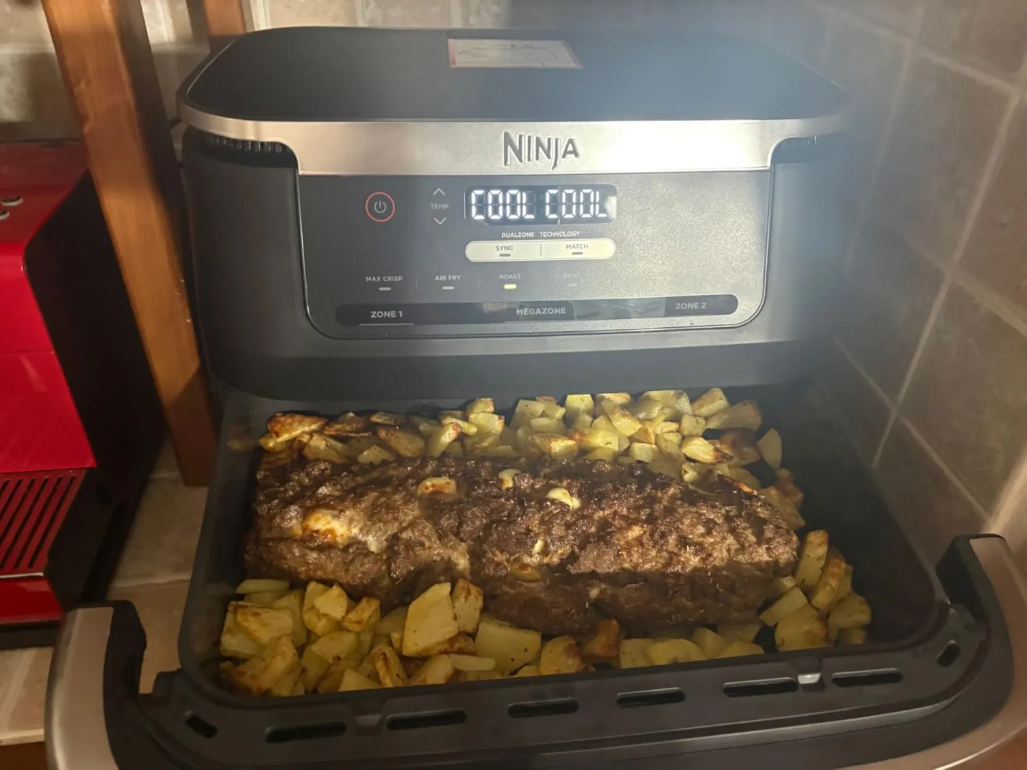 Ninja FlexDrawer Friggitrice ad Aria 6,6L Nera