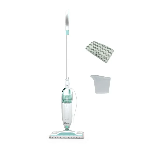 Shark Steam Mop S1000EU scopa a vapore bianca verde