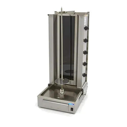 Pizza Maxima Döner Kebab 5 Bruciatori Elettrico Grill 100 kg