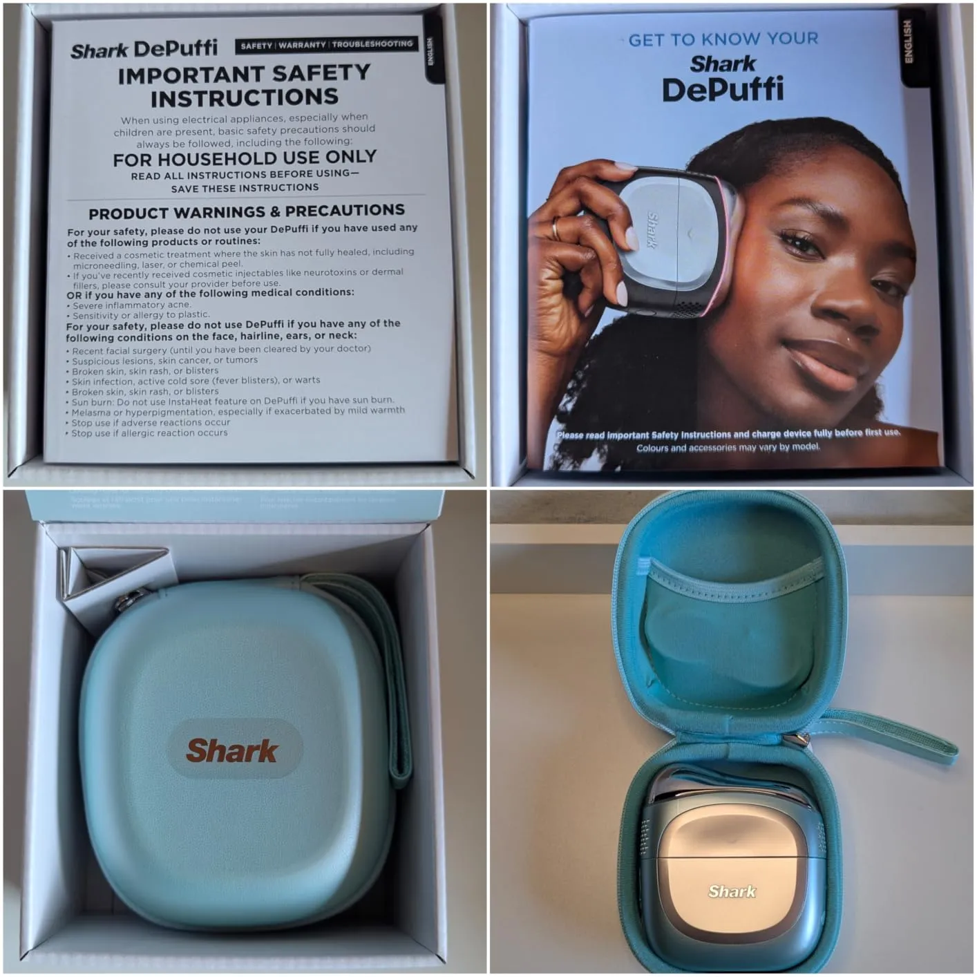 Shark DePuffi FH220EUTL Dispositivo Viso Ottanio