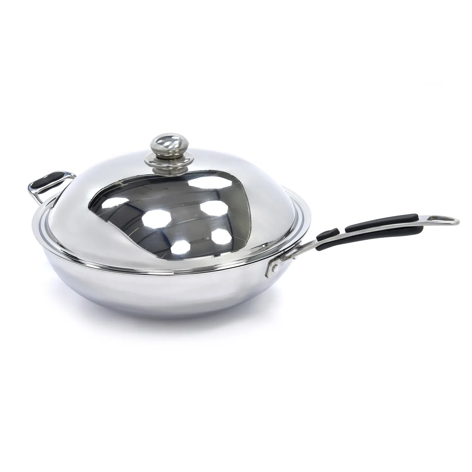 Maxima Coperchio Wok Ø36 cm Inox per Induzione