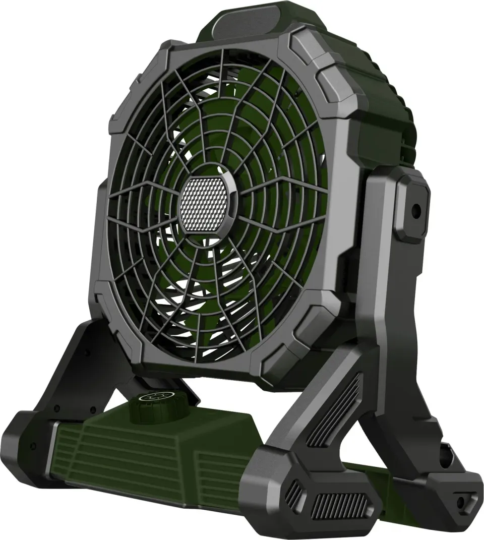Melchioni Family MF 1830VL ventilatore ricaricabile nero