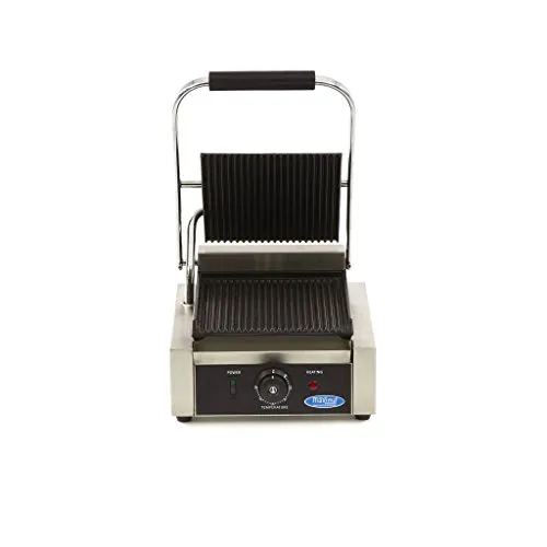 Maxima Griglia a Contatto Ghisa 1800W Doppia Scanalata