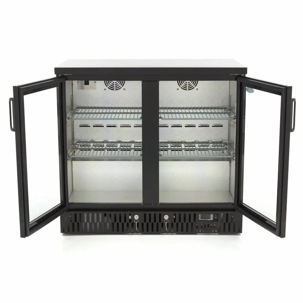 Maxima Frigo Bevande 2 Porte 4 Ripiani con Serratura