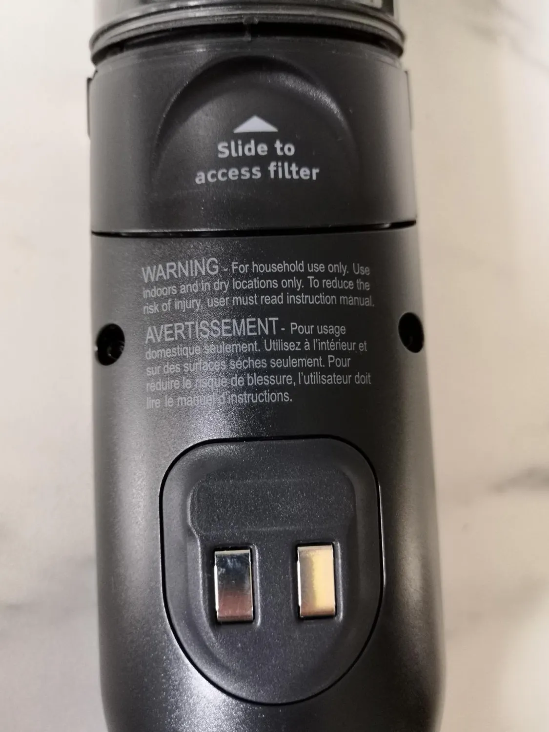 Shark WandVac 1.0 aspirabriciole grigio 8 minuti leggero