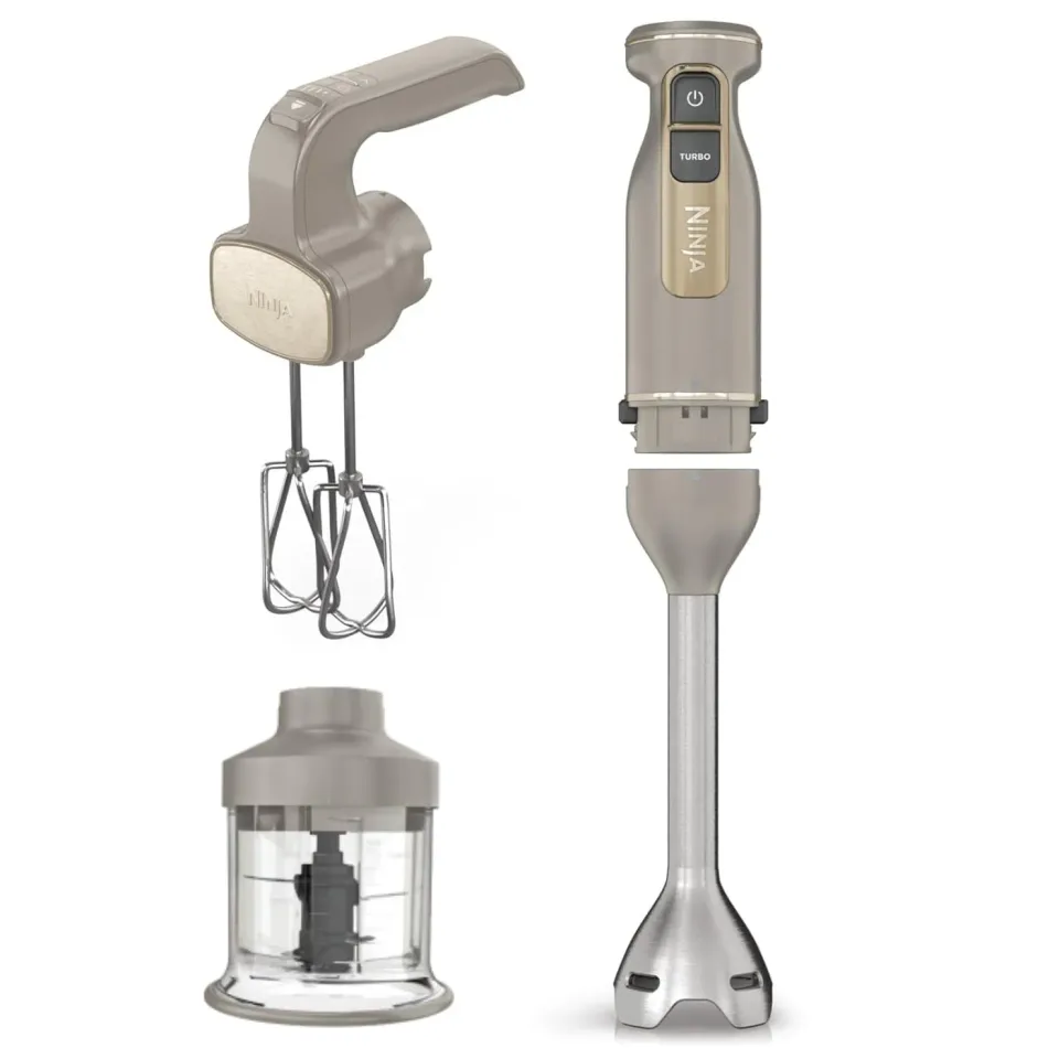 Ninja Foodi PowerBase frullatore immersione 850W pietra oro