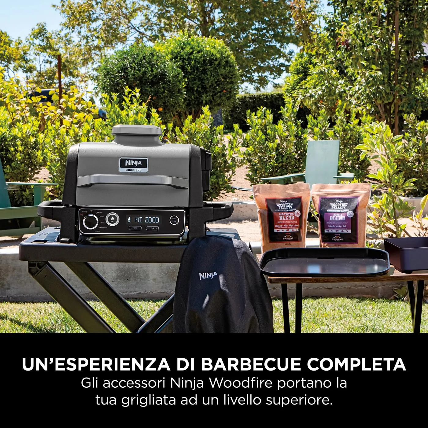 Ninja Woodfire Supporto Barbecue Elettrico OG700 OG750