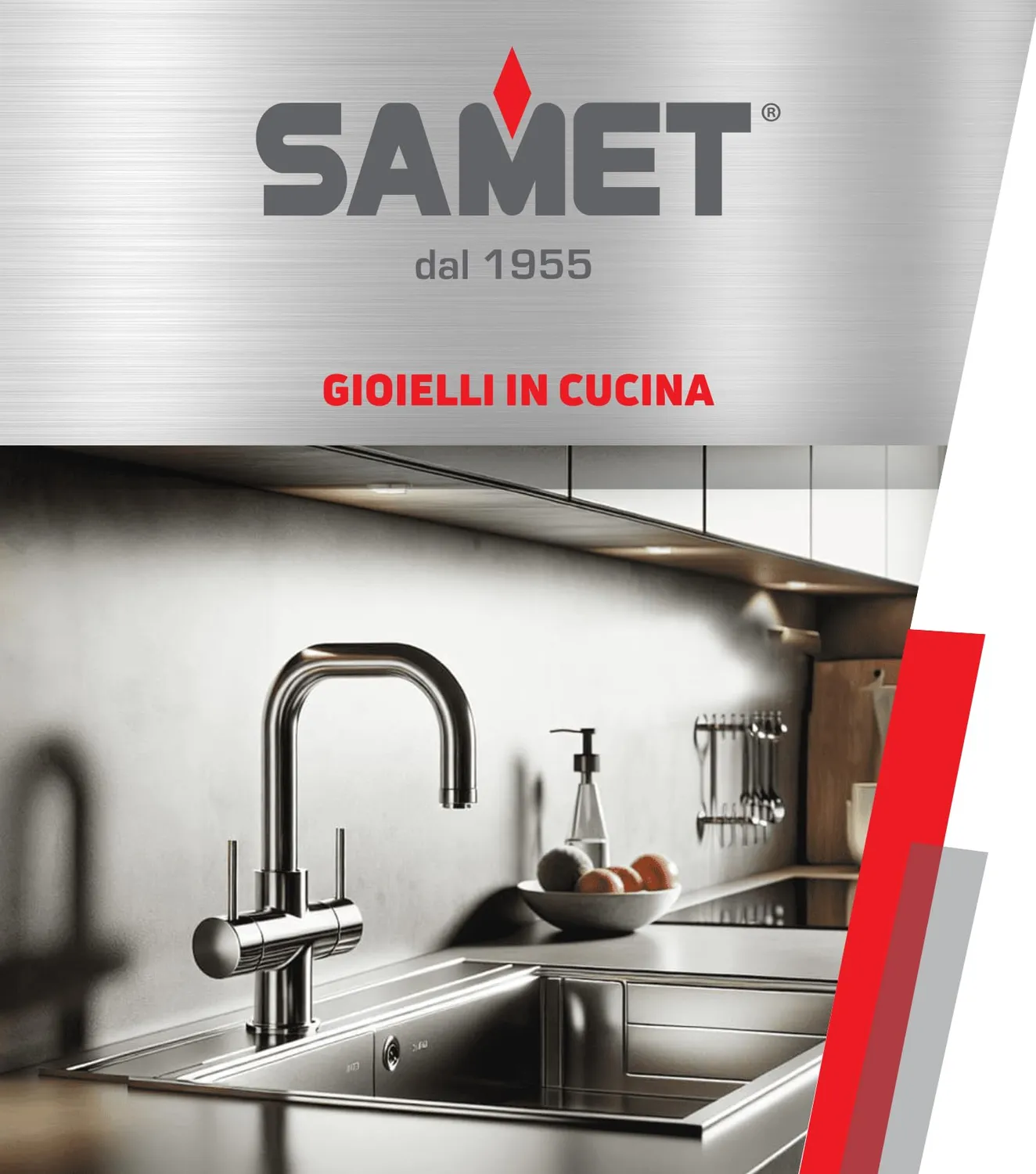Samet Cappa Incasso Estraibile 90 cm 300 m3/h