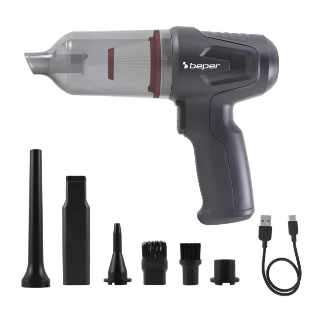 Beper P202ASP410 mini aspiratore soffiatore 11000Pa USB-C