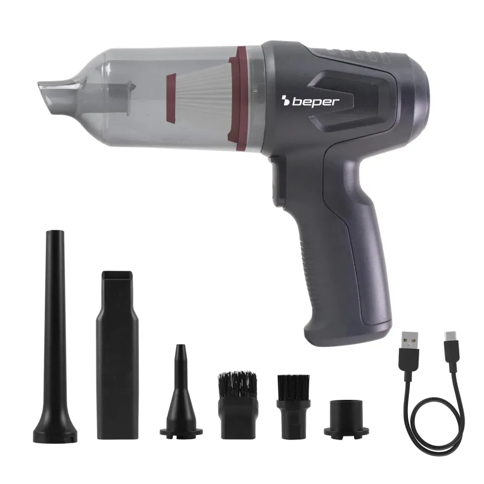 Beper P202ASP410 mini aspiratore soffiatore 11000Pa USB-C