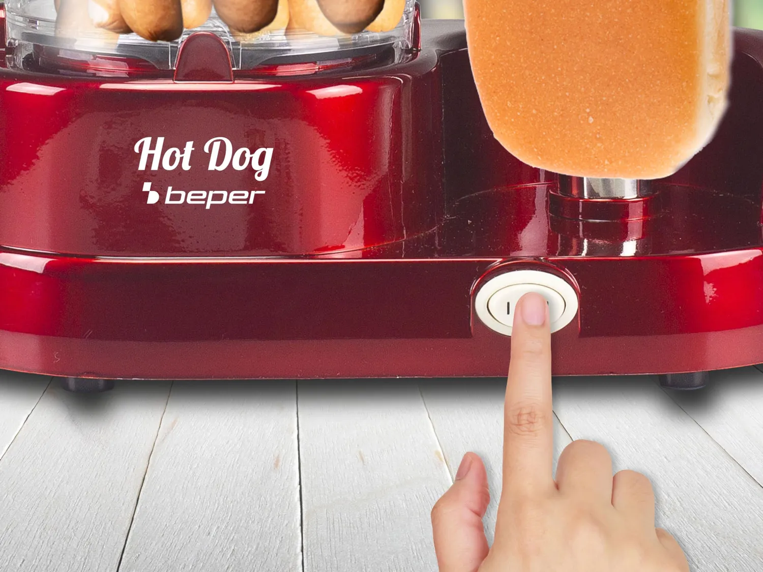 Beper P101CUD501 macchina hot dog vapore 350W