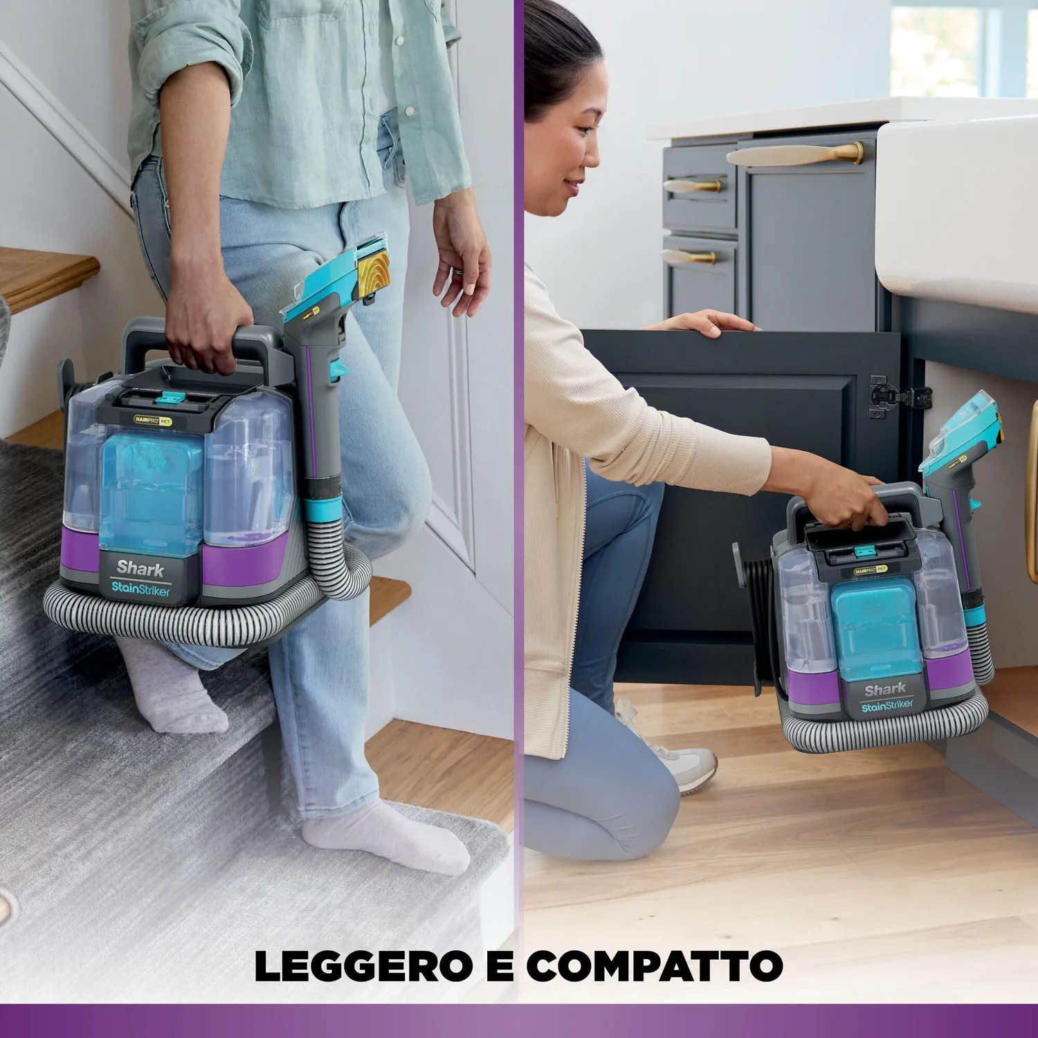 Shark StainStriker HairPro Pet smacchiatore standard