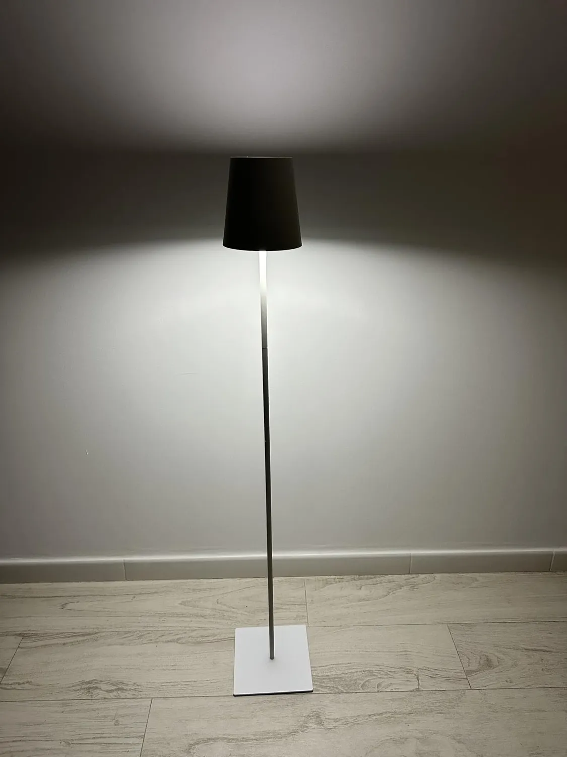 Beper P201UTP405 Lampada Terra XL Corten Ricaricabile
