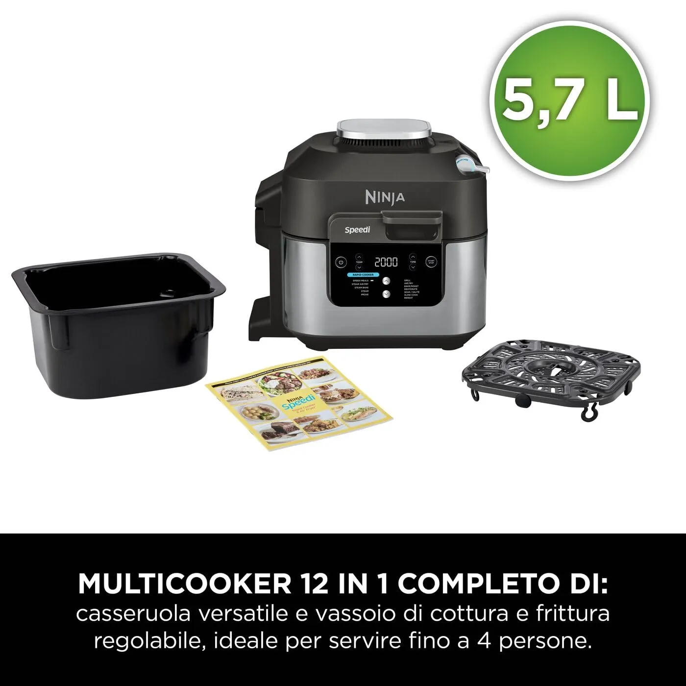 Ninja Speedi ON500EU multicooker 5,7 L 10 funzioni