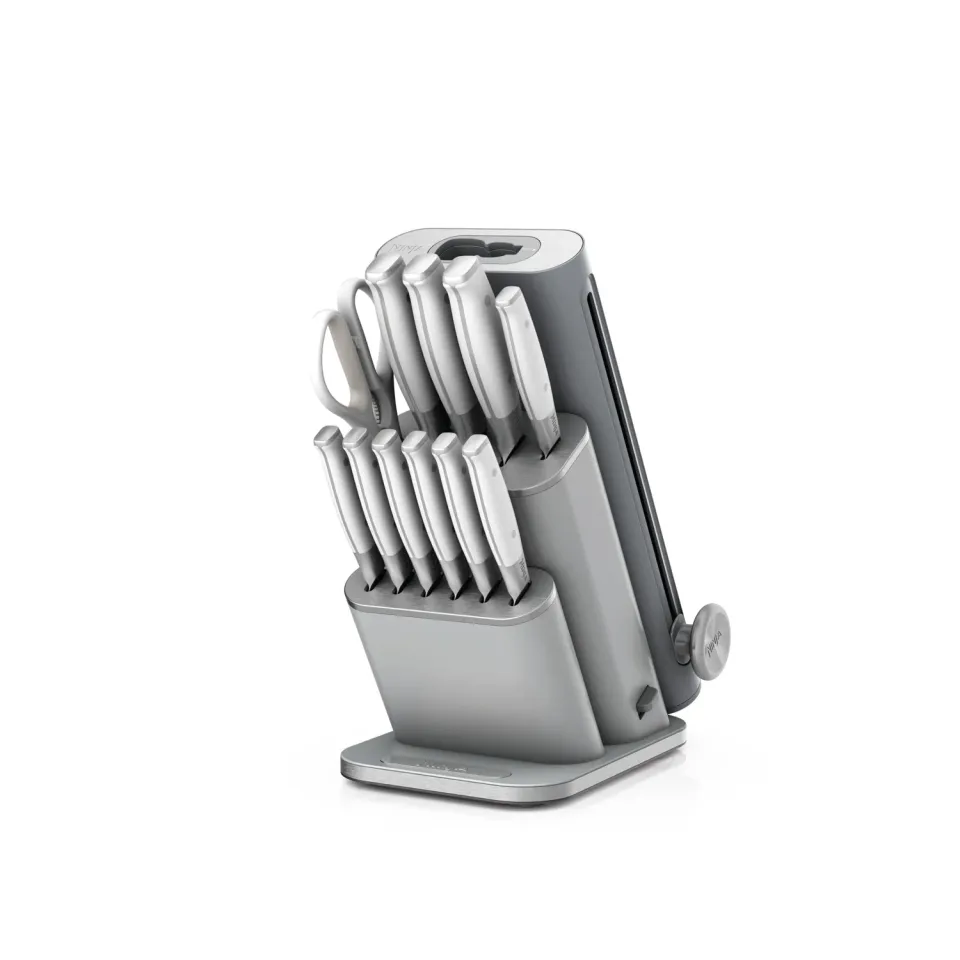 Ninja StaySharp NK32013EUUKGY1 set coltelli inox 13 pezzi bianco/grigio