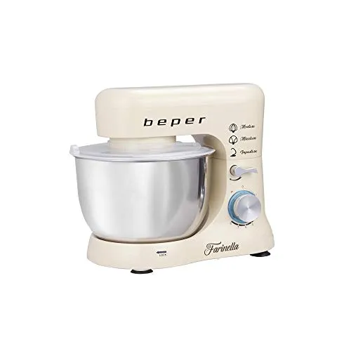 Beper BP.200 Impastatrice Planetaria 4,5L 1000W 8 Velocità