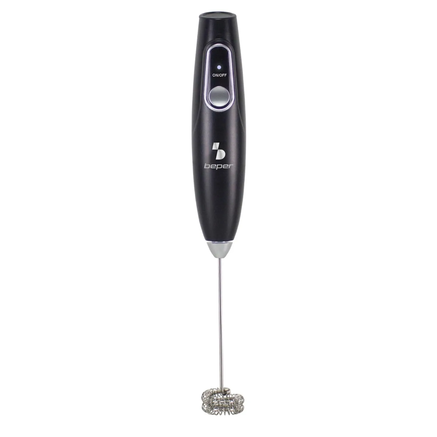 Beper P102SBA009 montalatte elettrico ricaricabile acciaio inox
