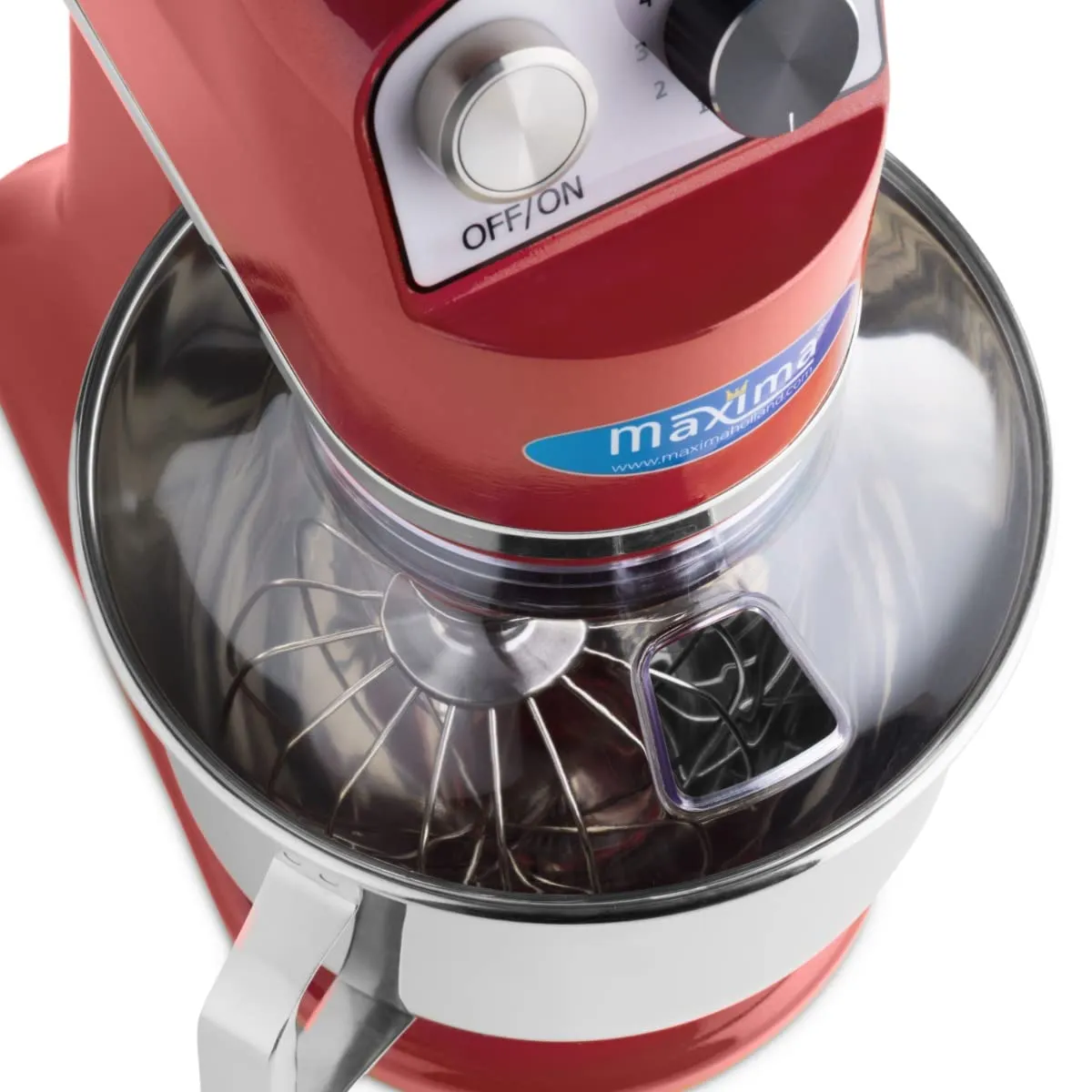 Maxima MPM 7L impastatrice planetaria 7 L rosso lampone