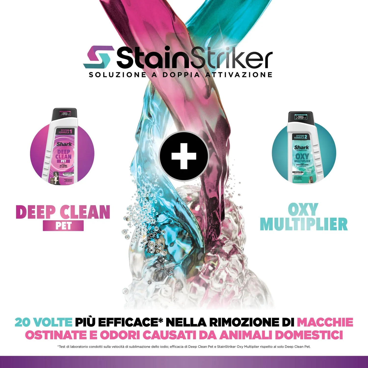 Shark StainStriker HairPro Pet smacchiatore standard