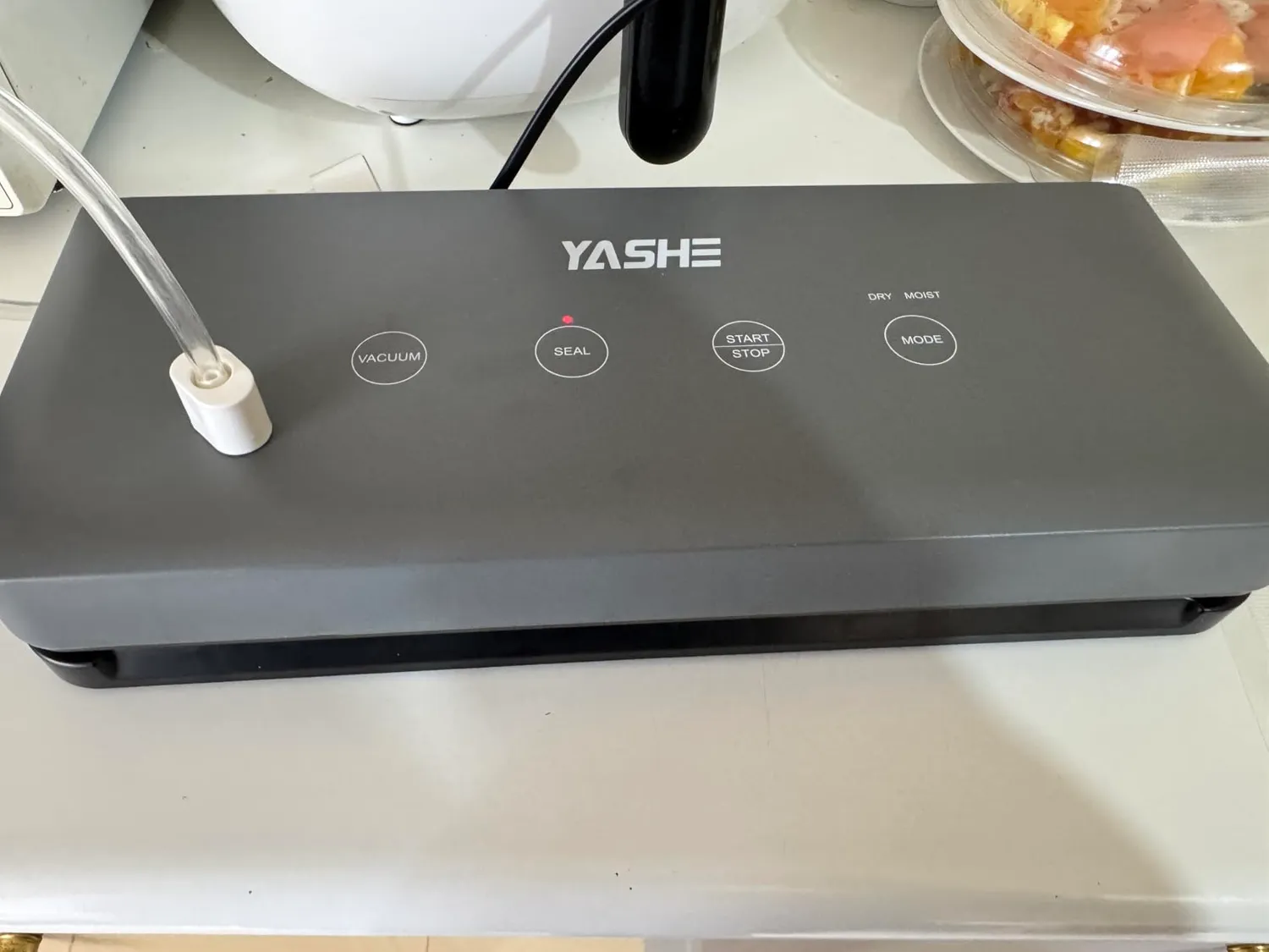 YASHE Macchina Sottovuoto Alimenti 5 in 1 Secco e Umido