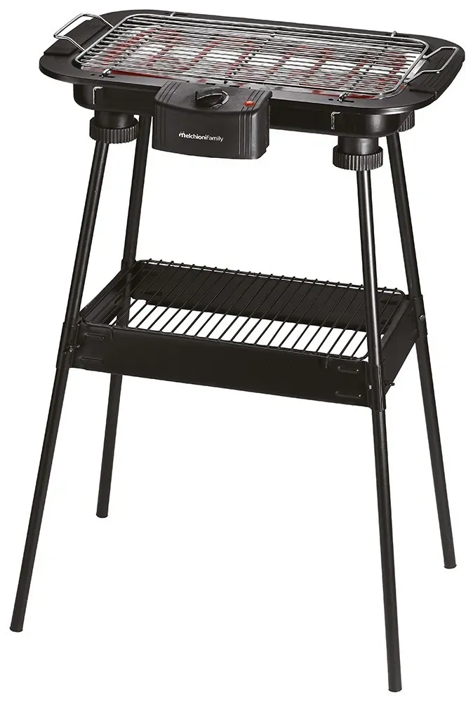Melchioni Family BBQ2 griglia elettrica 2000W con piedistallo
