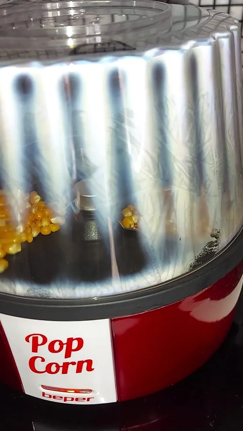 Beper P101CUD050 macchina popcorn con ciotola