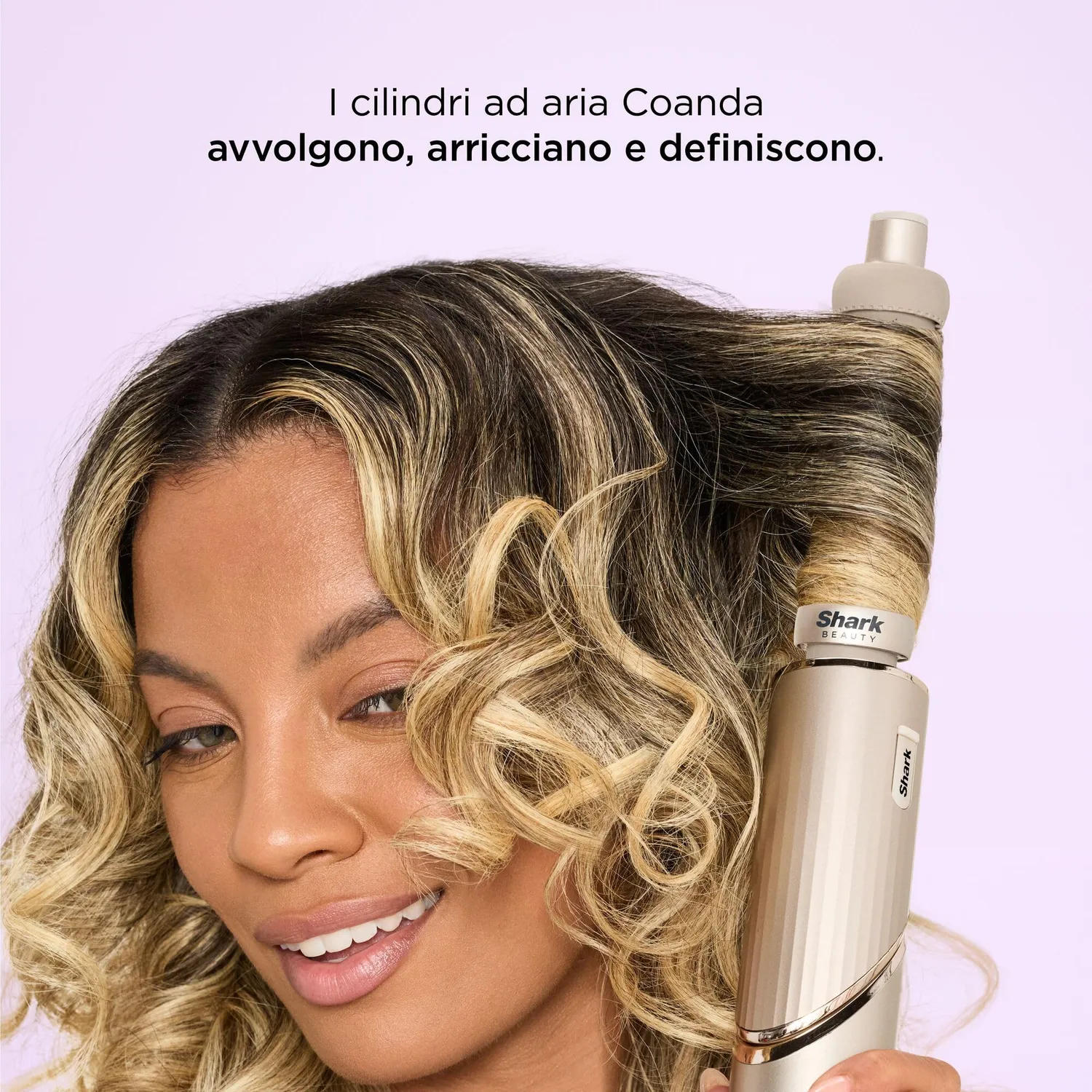 Shark FlexStyle HD426SLEU styler 3 in 1 pietra