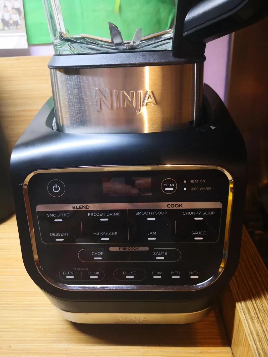 Ninja Foodi frullatore cuoci zuppe nero 1,7L vetro