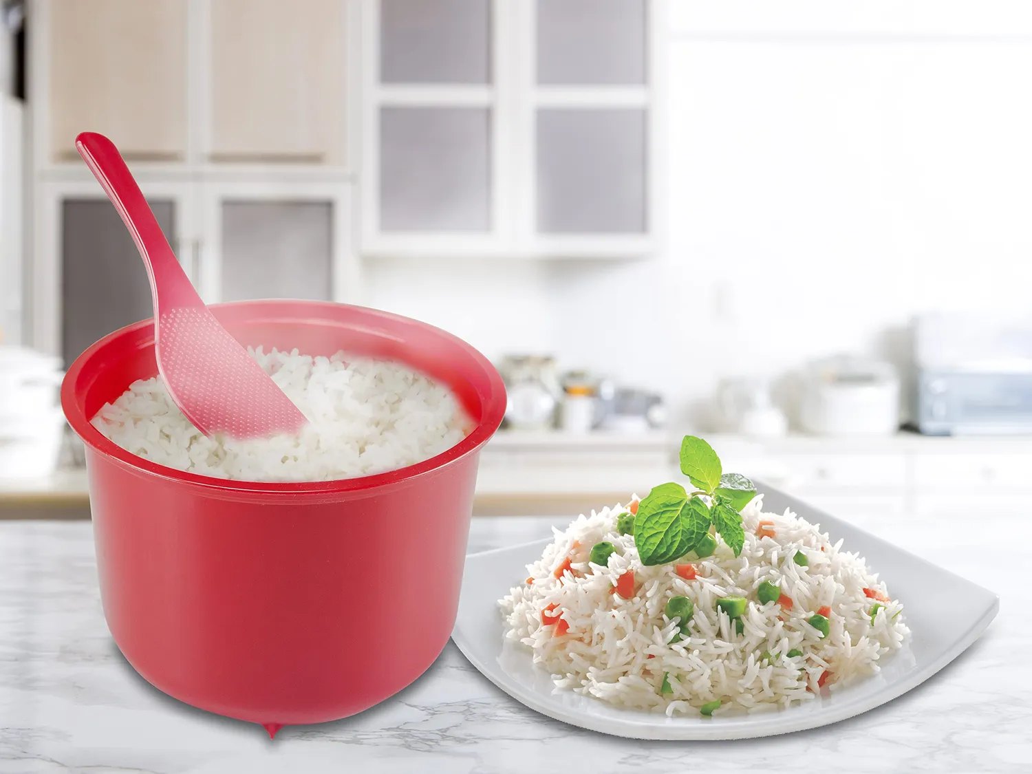 Beper C106CAS001 cuociriso microonde 2,6L BPA free