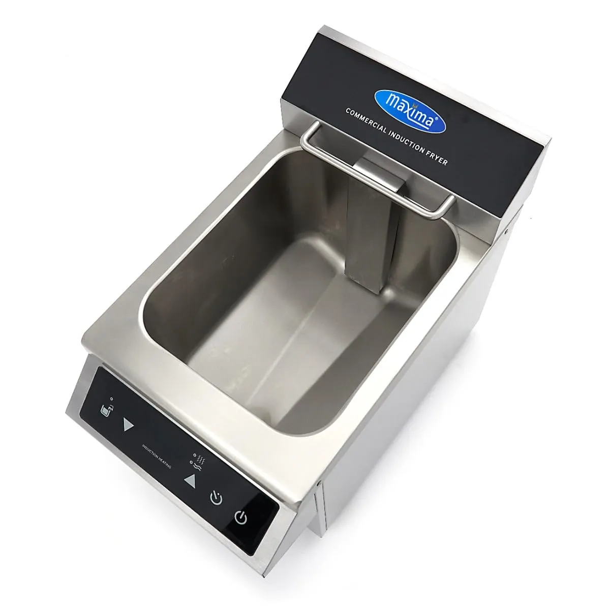 Pizza Maxima friggitrice induzione 8L 1 cestello scarico
