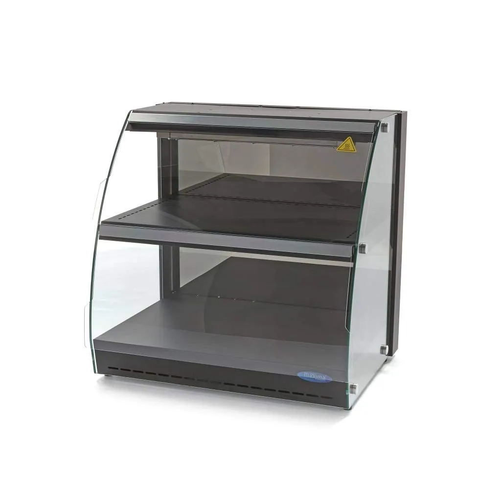 Maxima Vetrina termica 4x1/2 GN 2 livelli 550W