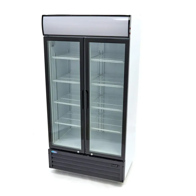 Maxima Vetrina bibite 800 L doppia porta vetro