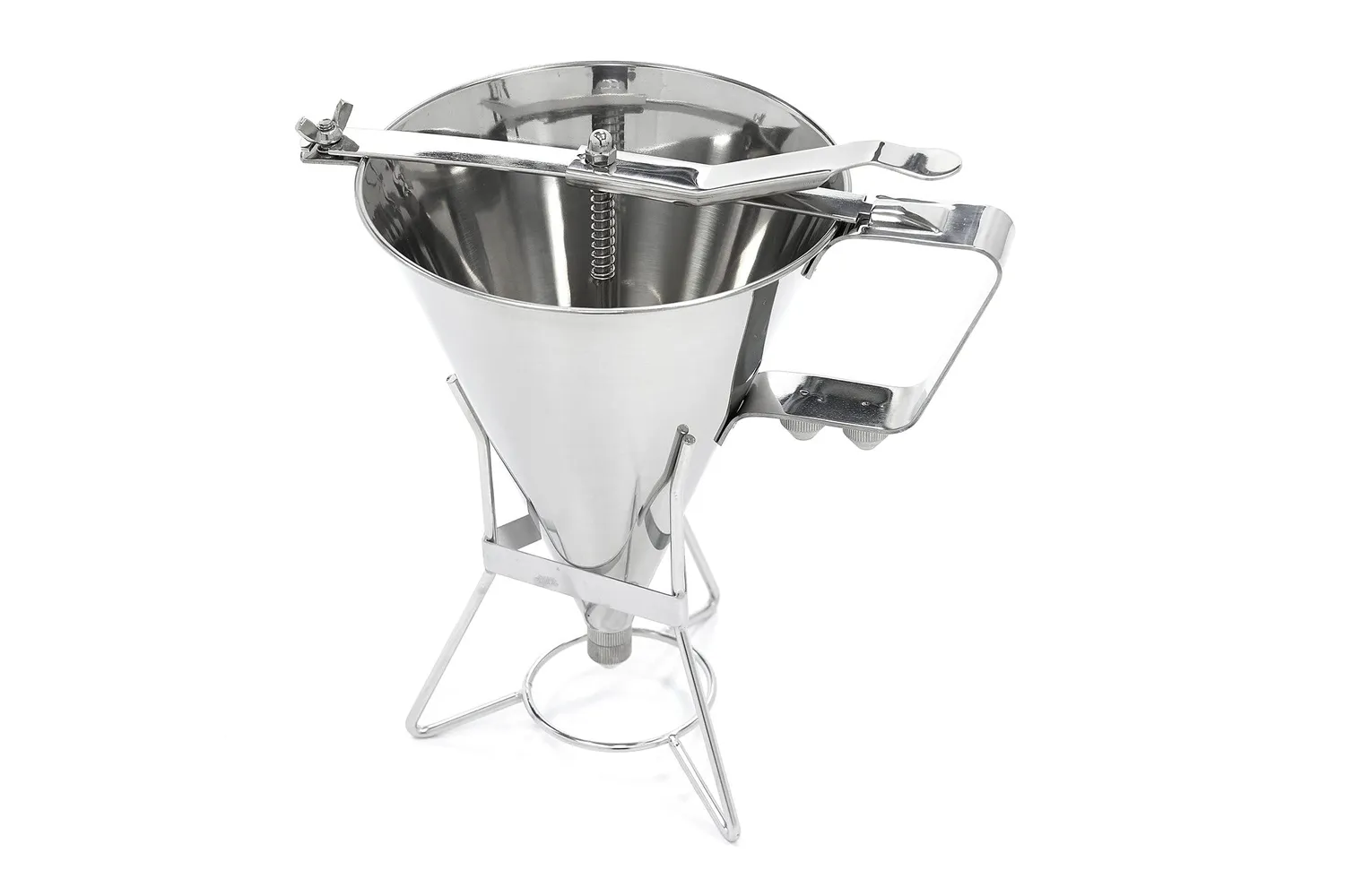 Pizza Maxima Erogatore Pastella 1,6 L Inox con Dosatore