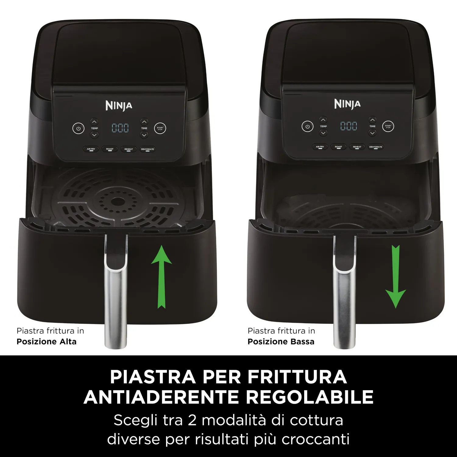 Ninja friggitrice ad aria 6,2L senza olio familiare