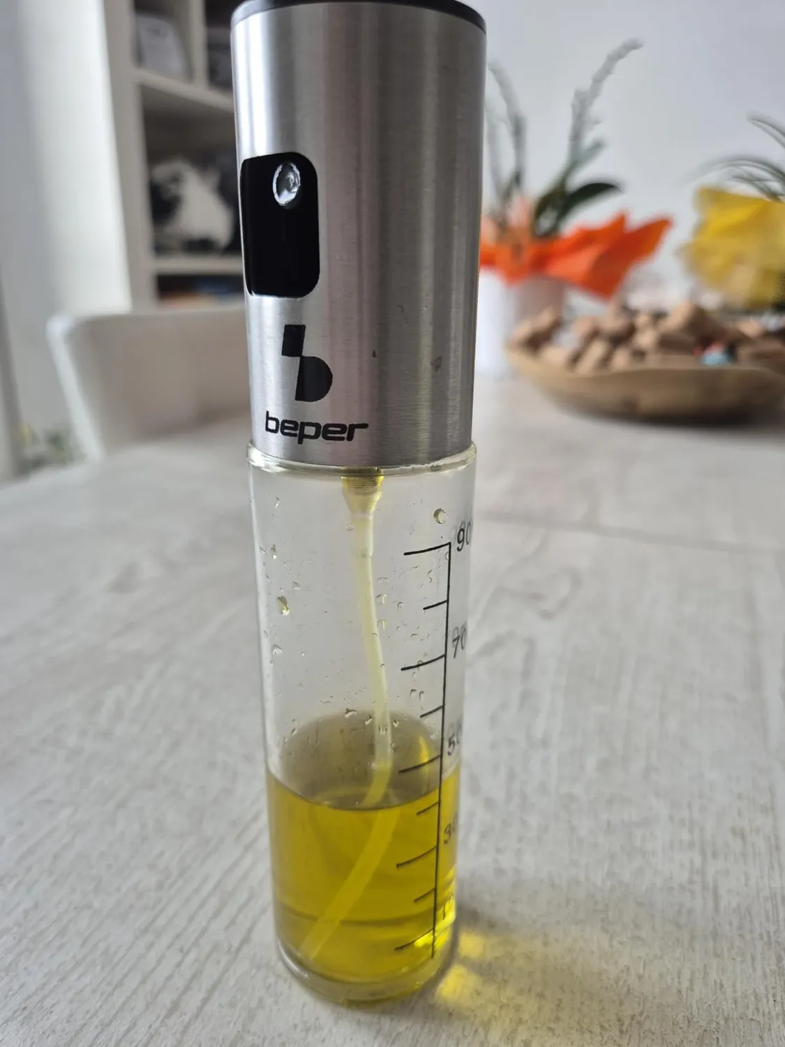 Beper Spruzzino Olio 2in1 Vetro 480 ml Spray Beccuccio
