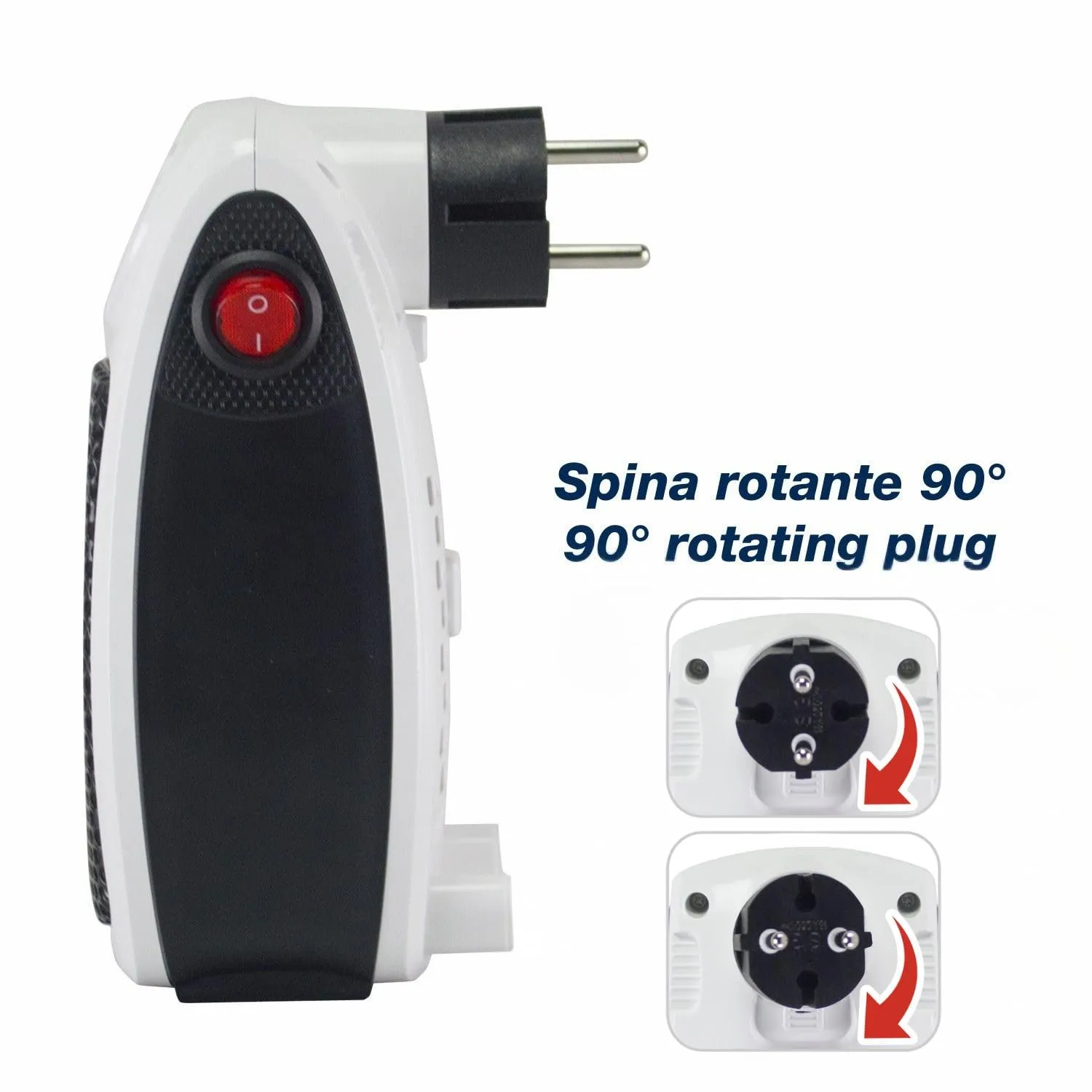 Beper P203TER350 Termoventilatore Ceramico 500W LED Timer
