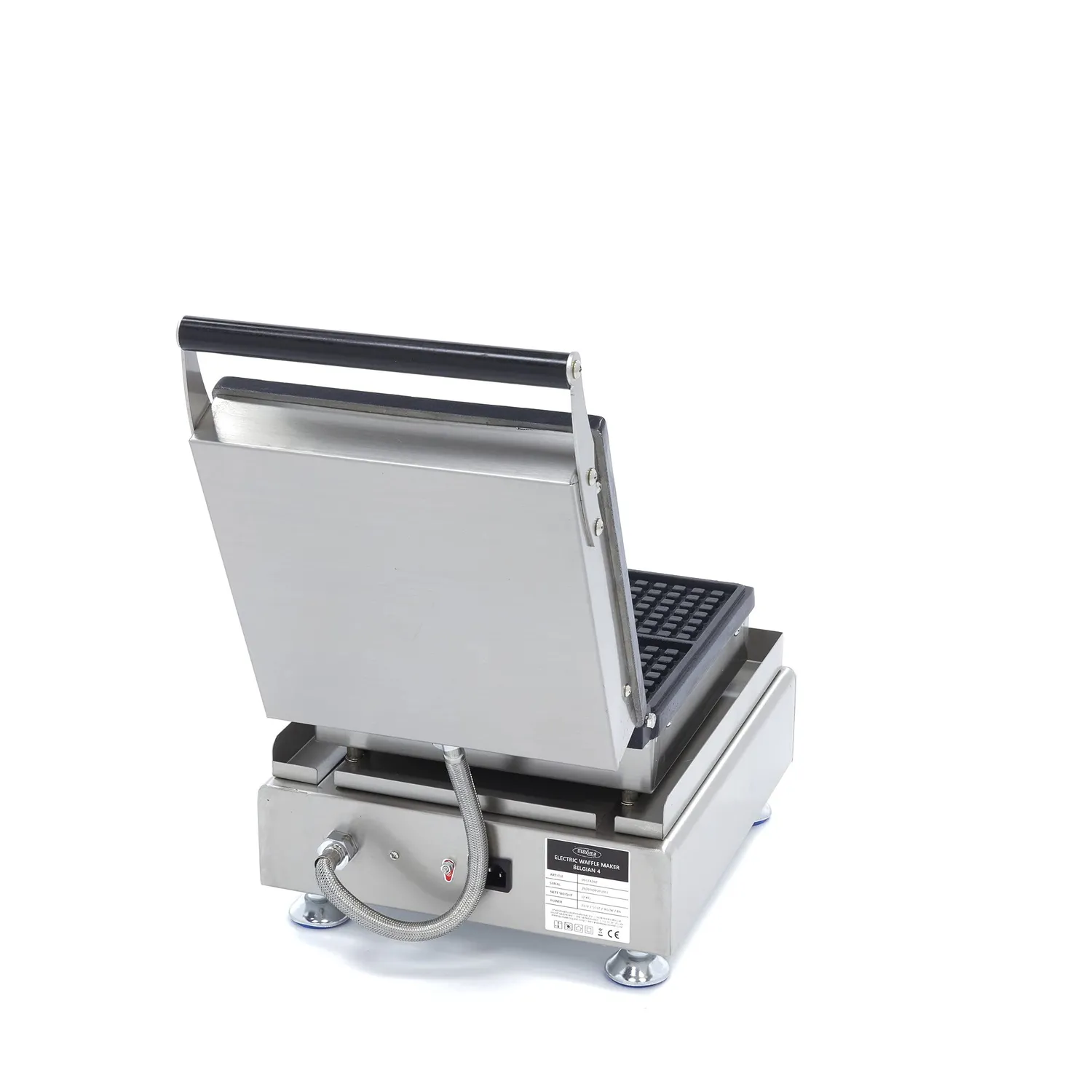 Maxima macchina waffle 4 pezzi mini quadrati antiaderente