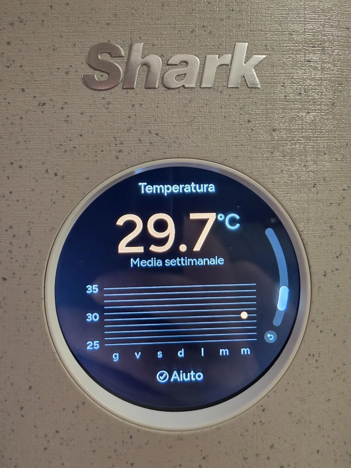Shark BreatheClear HP162EU purificatore aria HEPA tortora