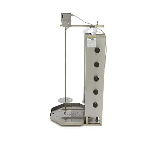 Pizza Maxima Döner Kebab 5 Bruciatori Gas Grill 80 kg
